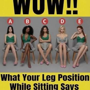 This Is What Your Sitting Leg Position Says About You!
