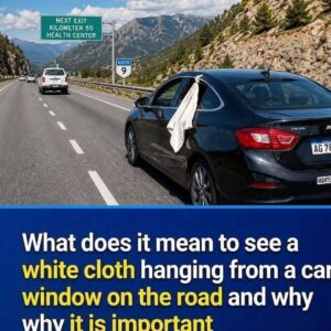 What a White Cloth on a Vehicle Can Really Mean